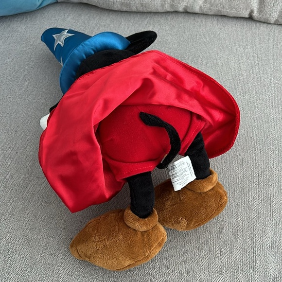 Disney, Sorcerer Mickey Mouse Stuffed Animal Plushie - Picture 7 of 8